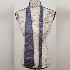 Blue Paisley 100% Italian Silk Tie from Surrey Sophisticates